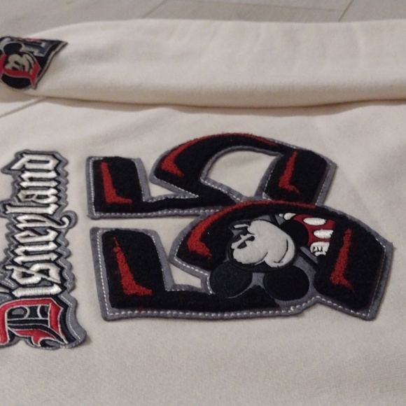 DISNEY Mickey COLLECTORS 55 Anniversary ZipUp Hoodie w 3D Logo on Back!! - Picture 2 of 11